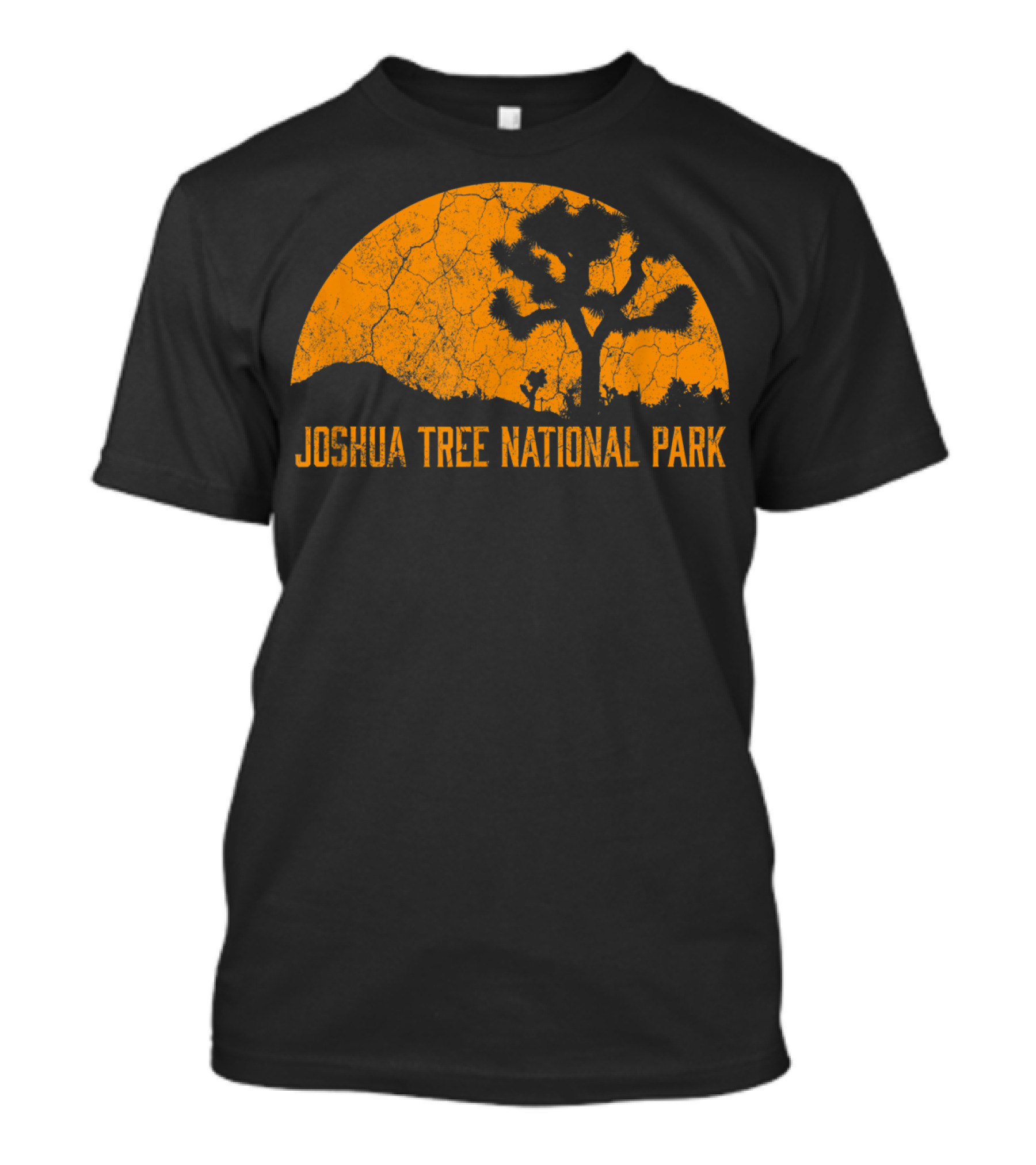 Joshua Tree National Park Vintage Desert Silhouette Adventure T-Shirt