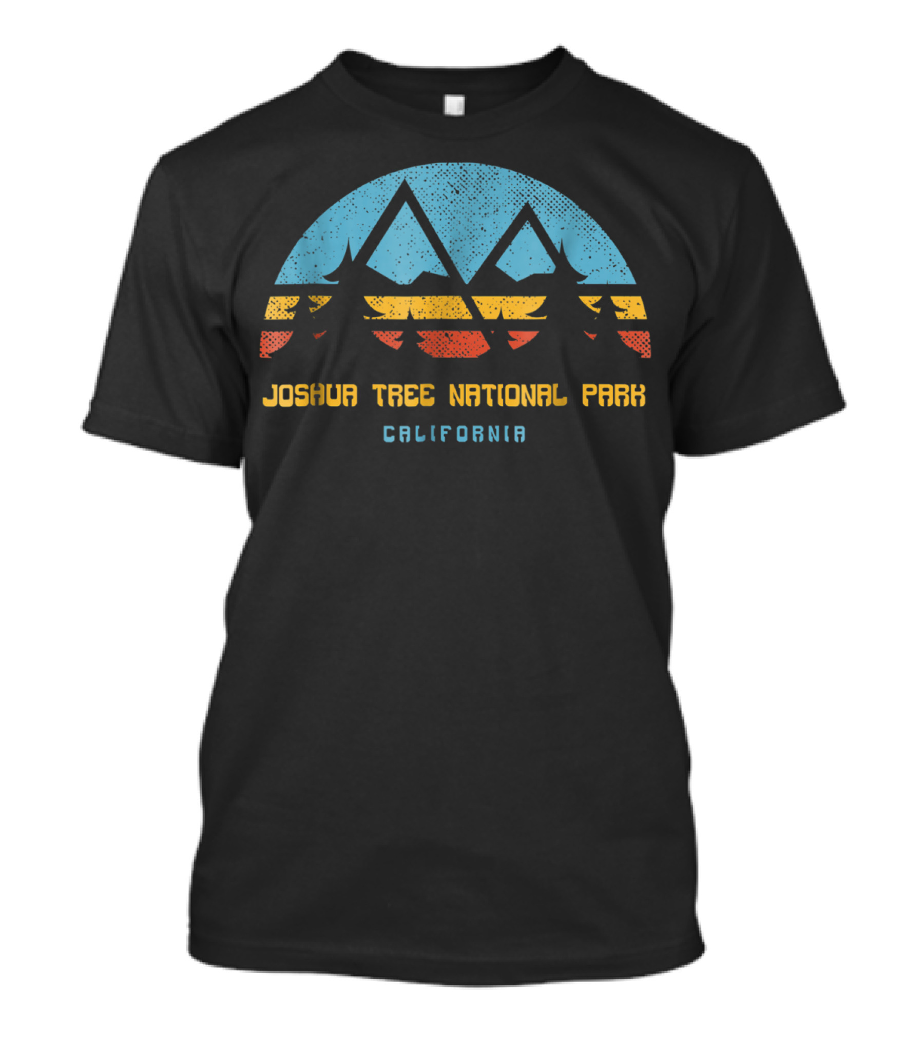 Joshua Tree National Park California Vintage Scenic Hiking T-Shirt