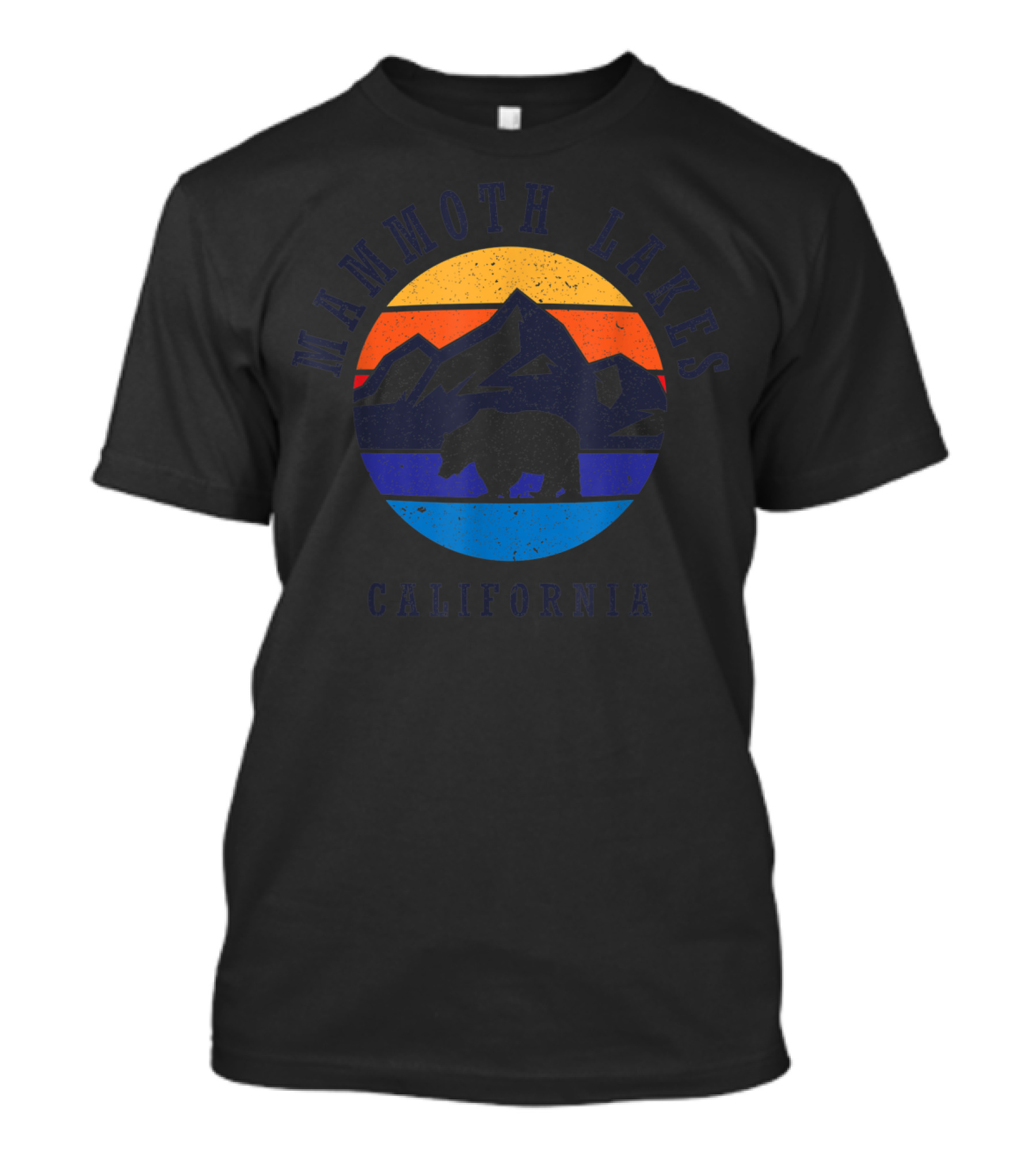 Mammoth Lakes California Summer Winter Hiking Bear Mountains T-Shirt