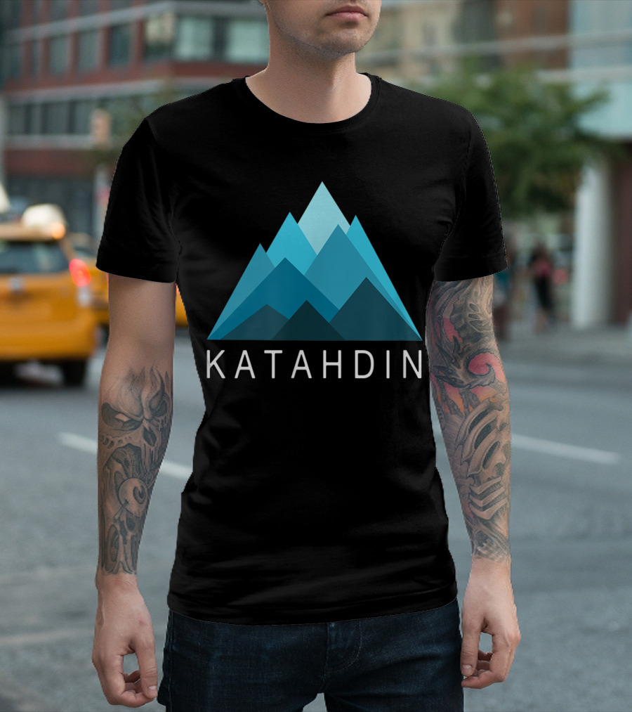 Katahdin Maine Mountain Hiking Adventure T-Shirt