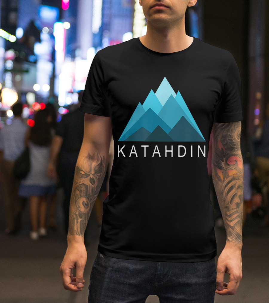 Katahdin Maine Mountain Hiking Adventure T-Shirt