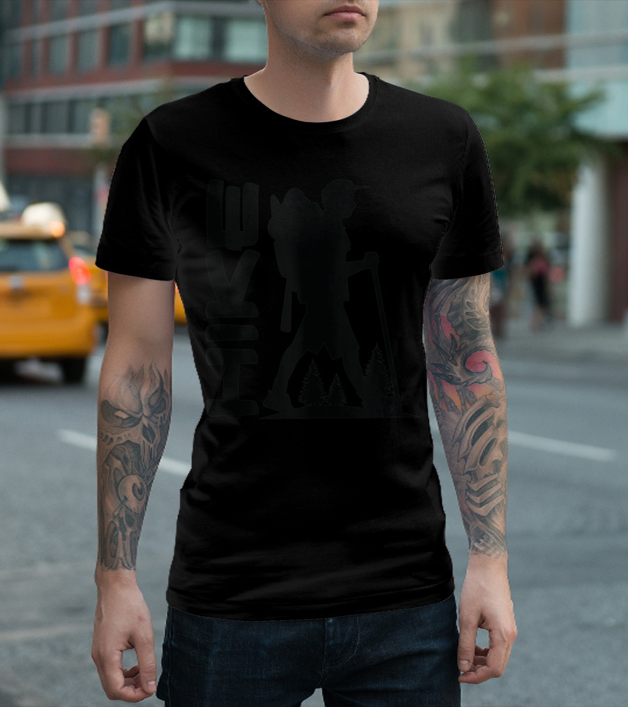 Hike Mountain And Trail Hiking Hikers Forest T-Shirt