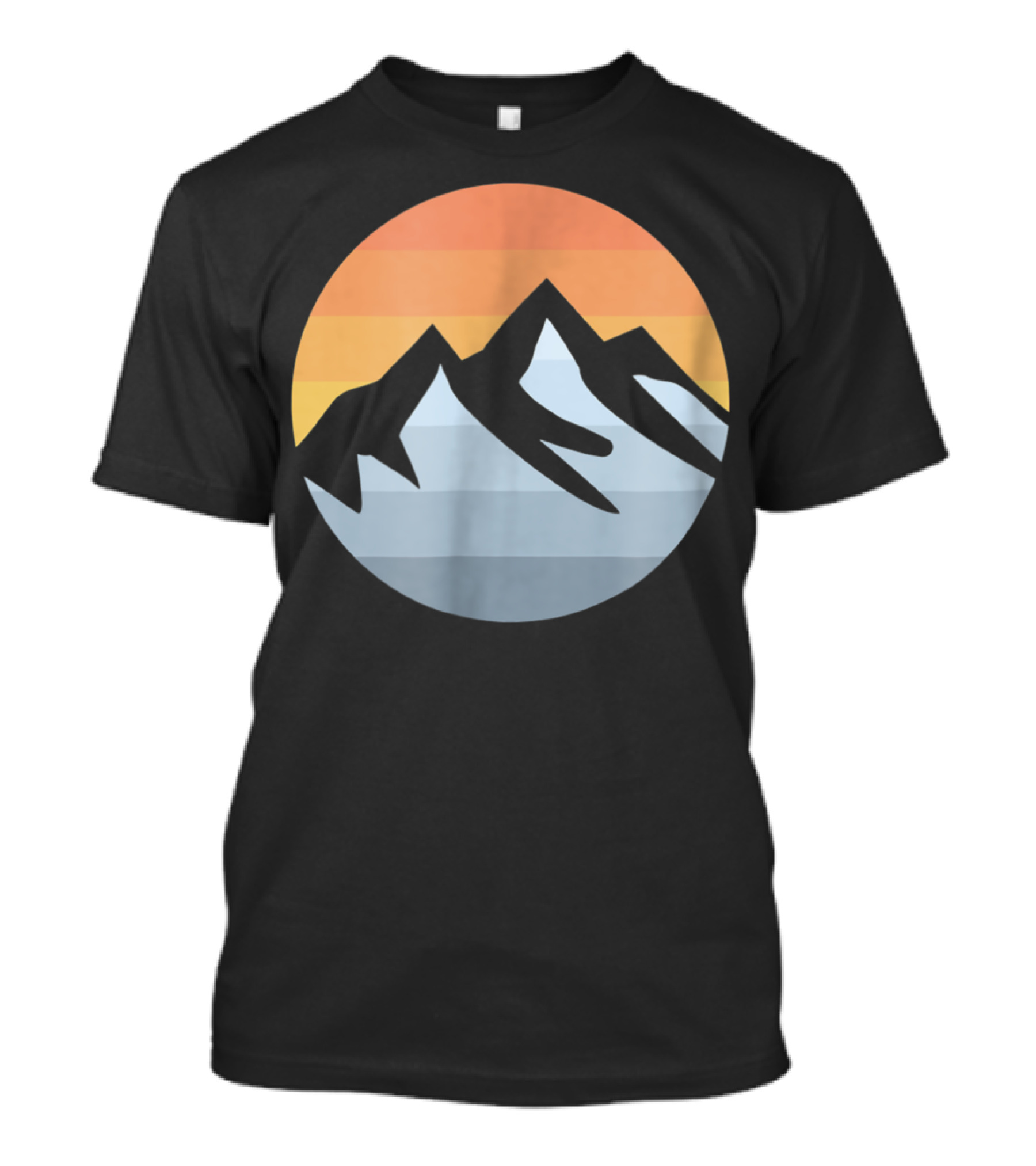Mountain Sunset Hiking Adventure T-Shirt