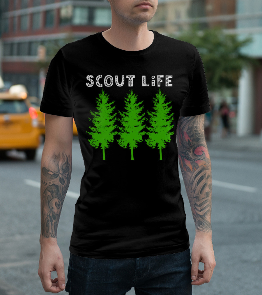 Scout Life Scouting Leader Camping Hiking ZG T-Shirt