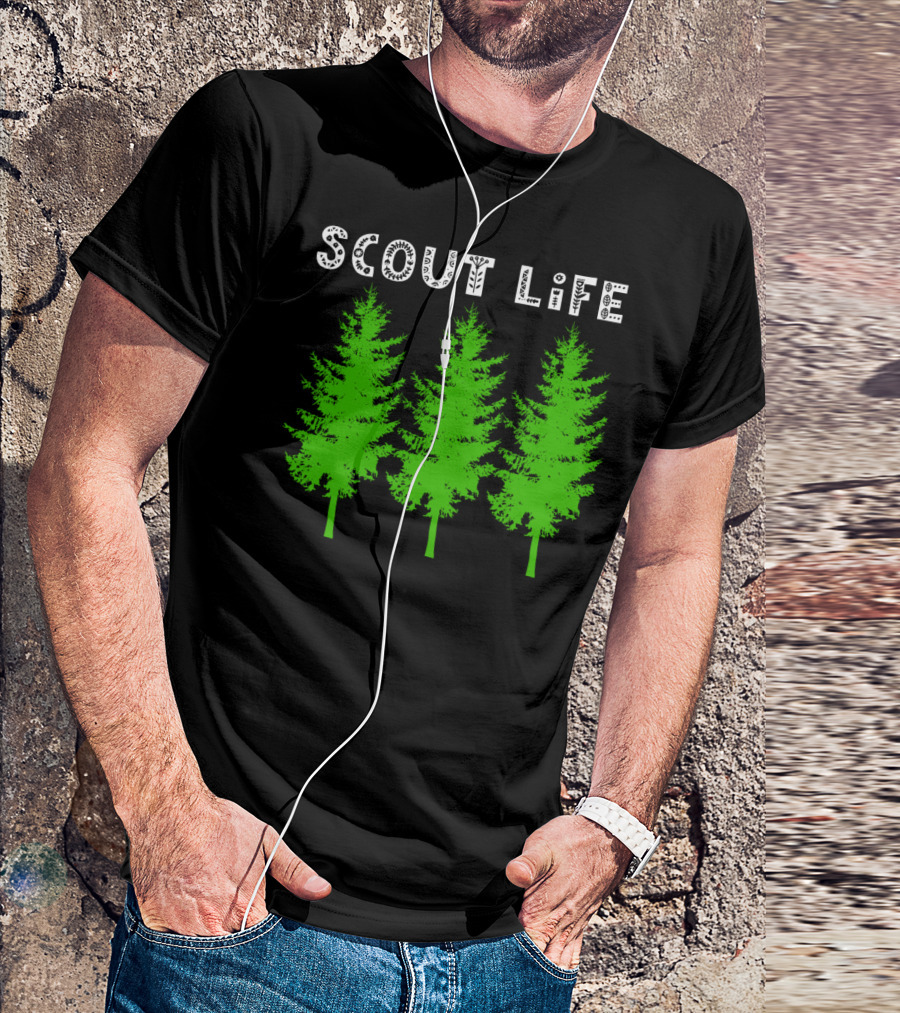 Scout Life Scouting Leader Camping Hiking ZG T-Shirt