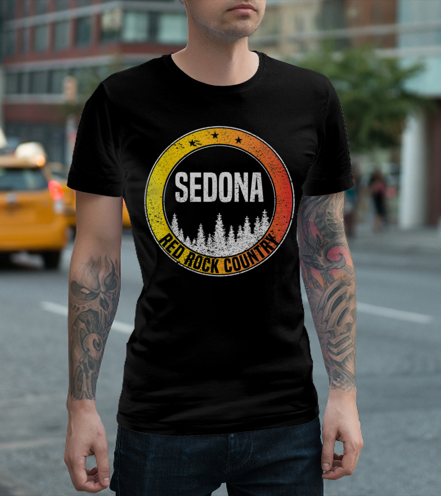 Sedona Arizona Red Rock Country Scenic Hiking Adventure T-Shirt