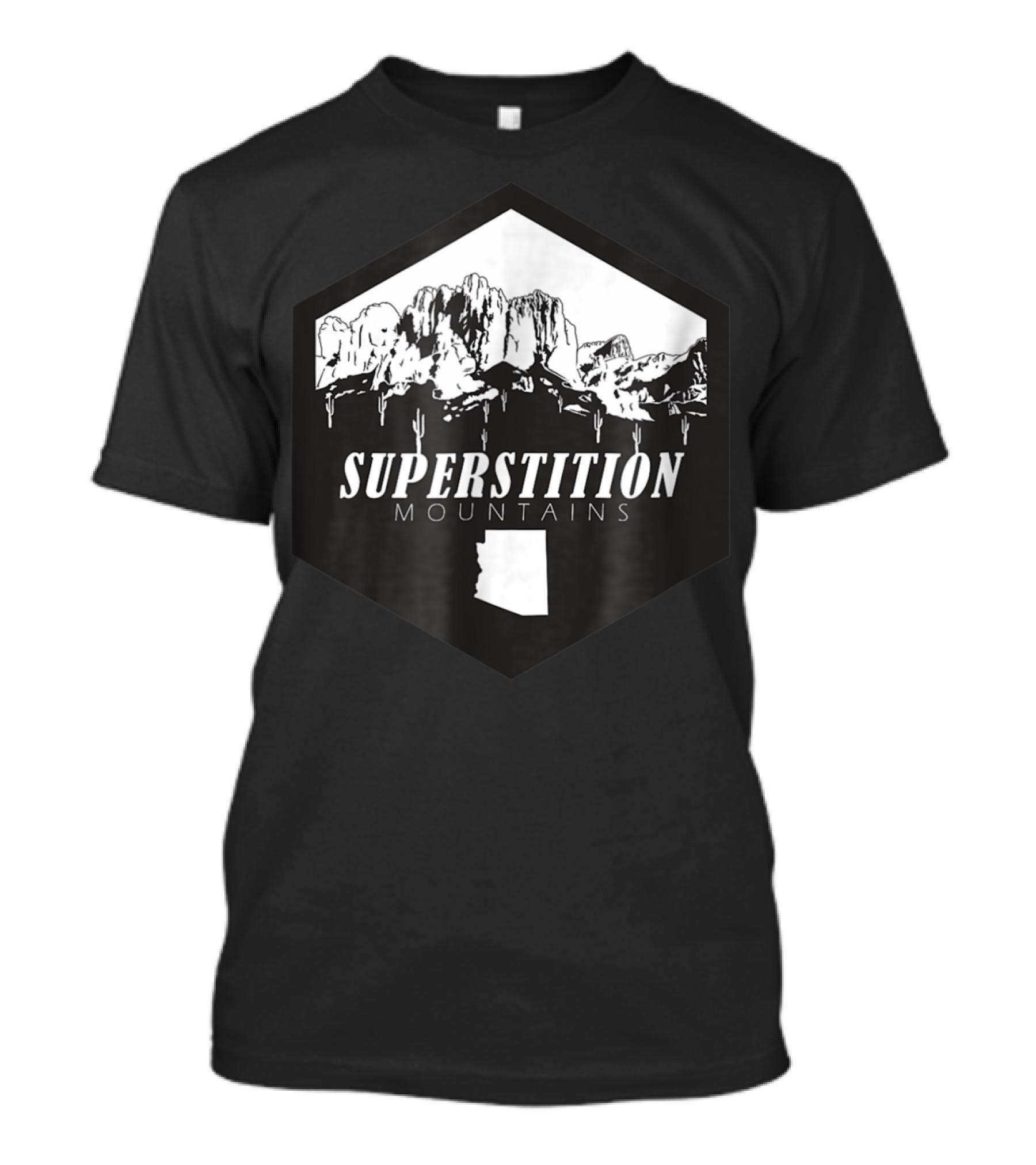 Superstition Mountains Arizona Hiking Adventure T-Shirt
