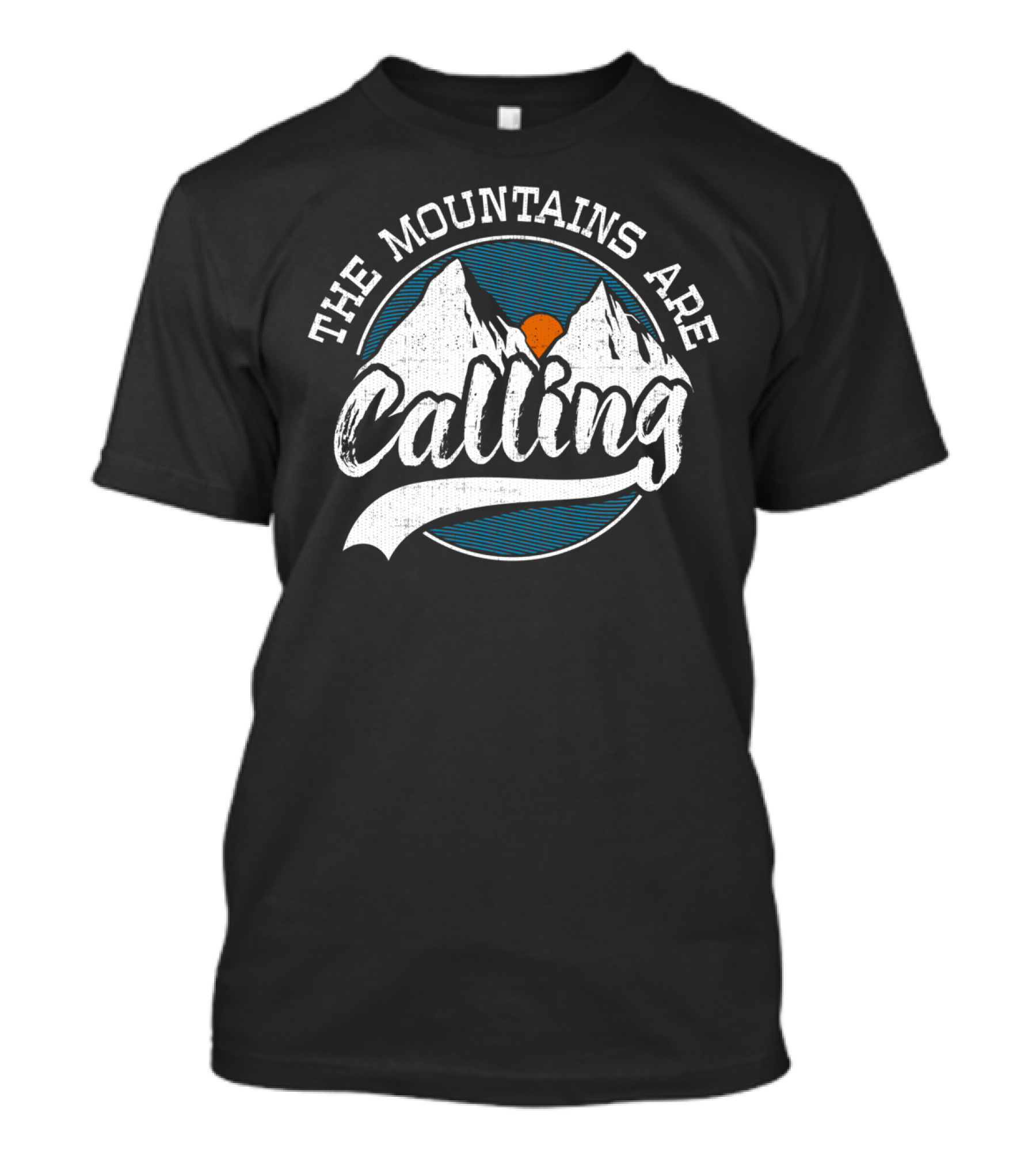 The Mountains Are Calling Vintage Mountain Adventure T-Shirt