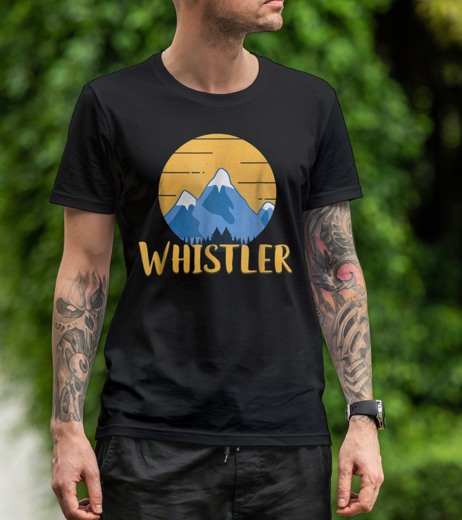 Whistler Canada Hiking Mountains Scenic Adventure T-Shirt