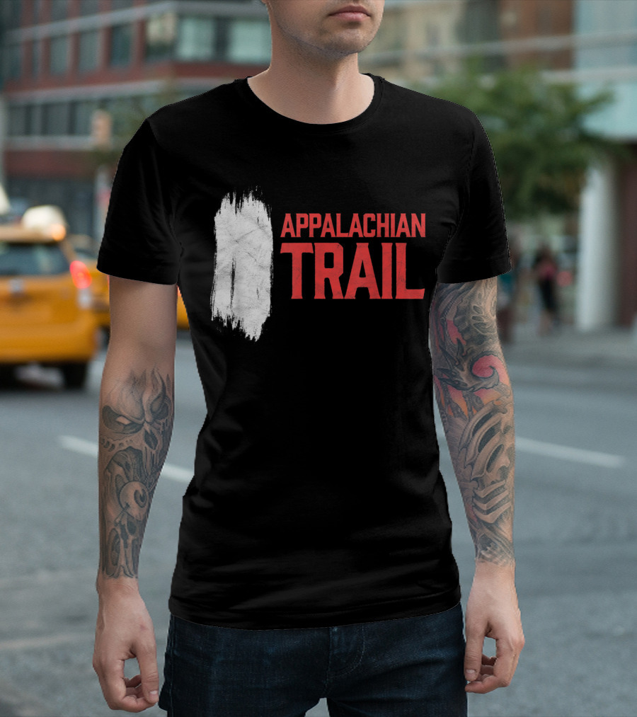 Appalachian Trail White Blaze Hiking Adventure T-Shirt