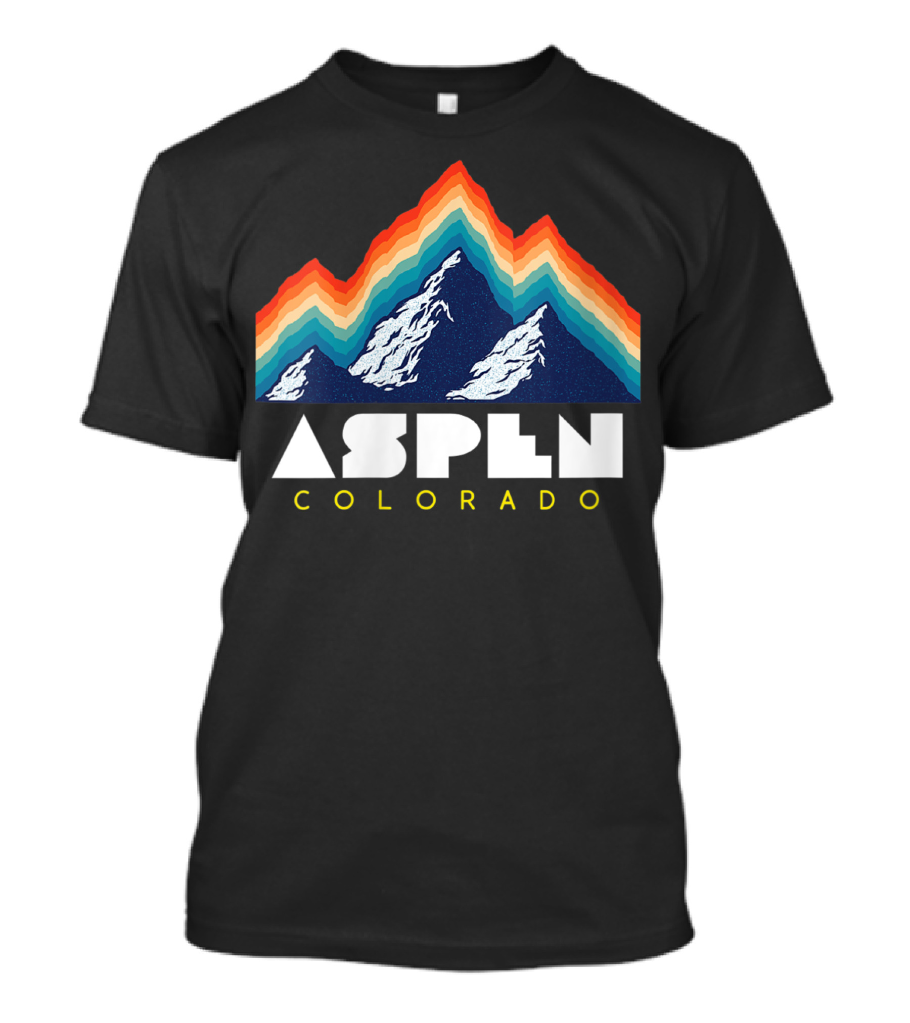 Aspen Colorado Mountain Peaks Hiking Climbing Adventure T-Shirt