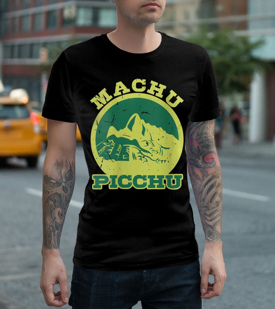 Machu Picchu Peru Mountain Adventure Trail T-Shirt