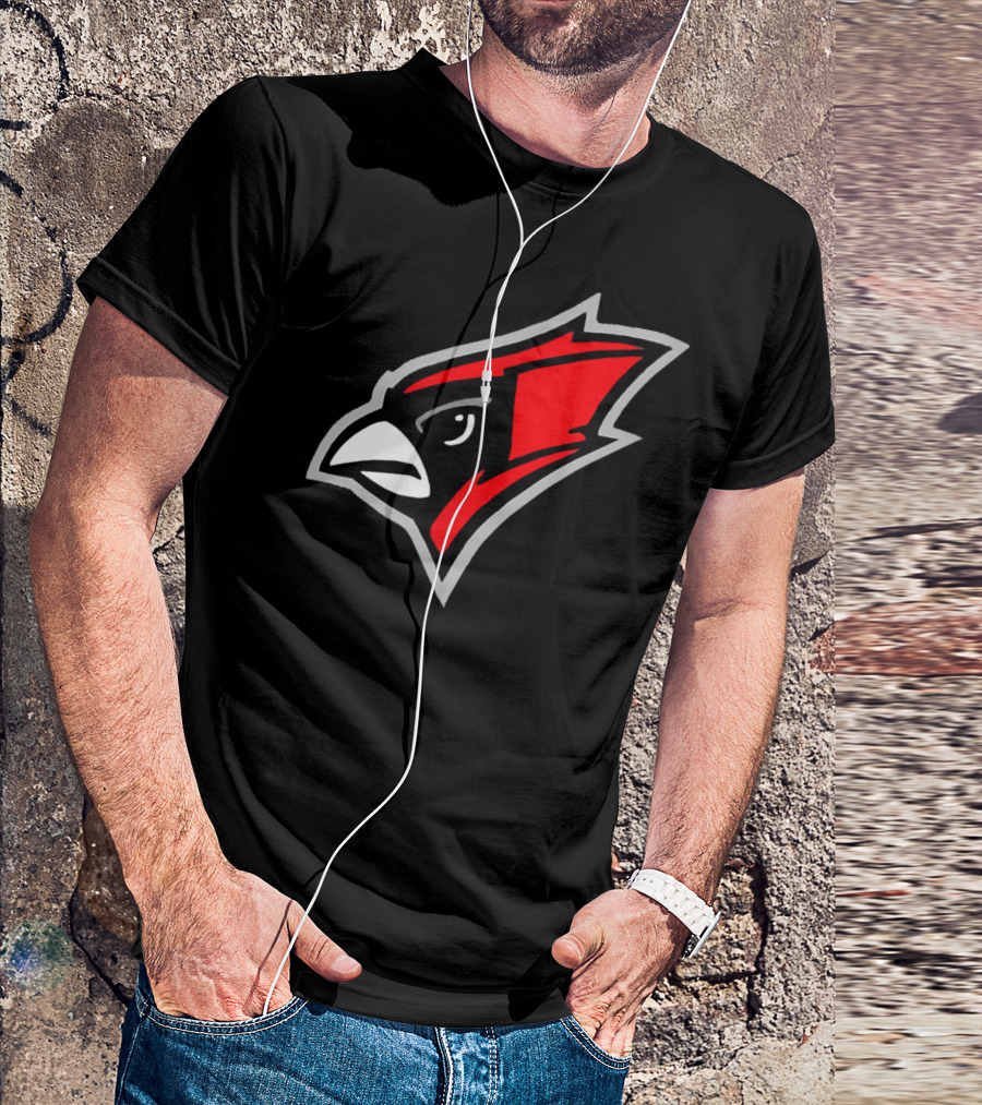 Treynor Cardinals Logo Cardinal Head T-Shirt