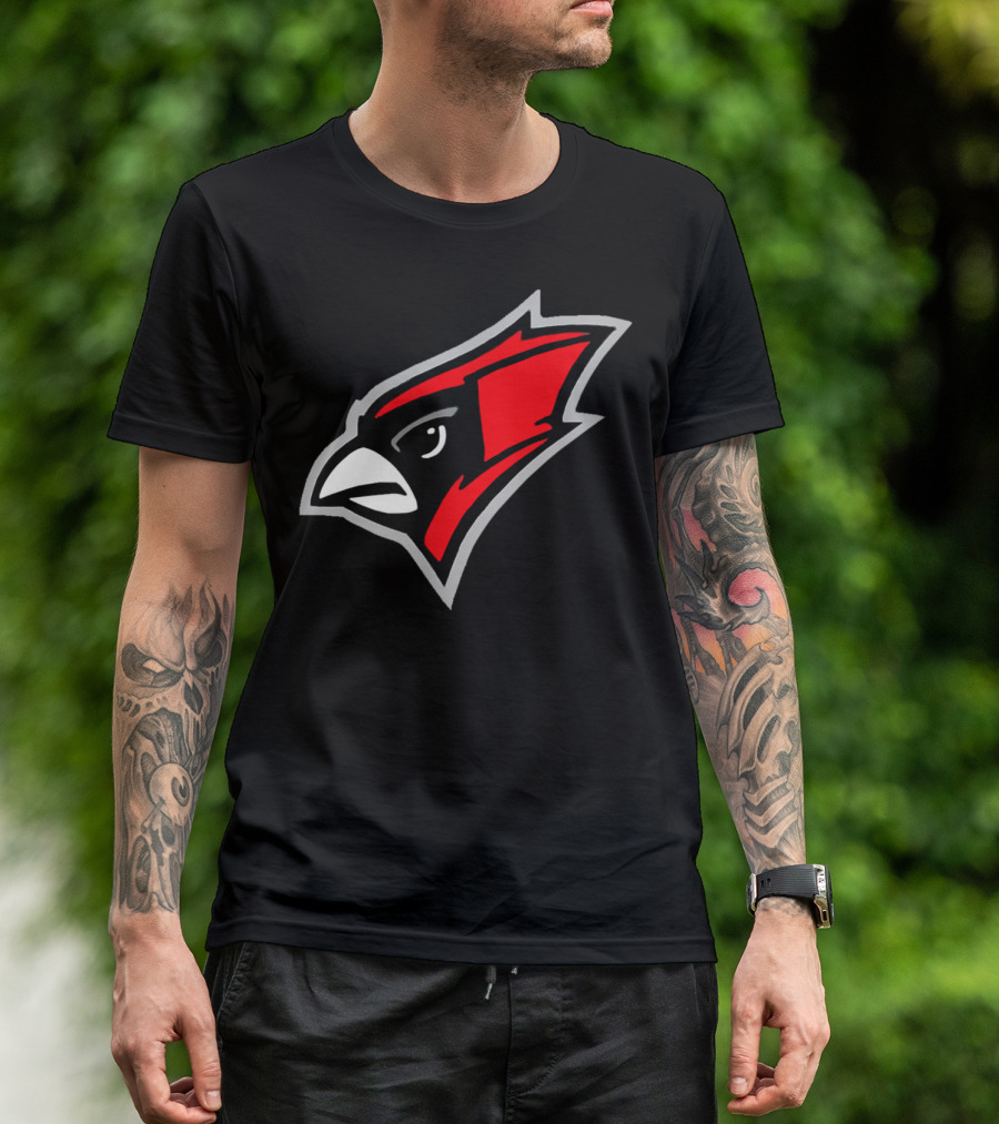 Treynor Cardinals Logo Cardinal Head T-Shirt