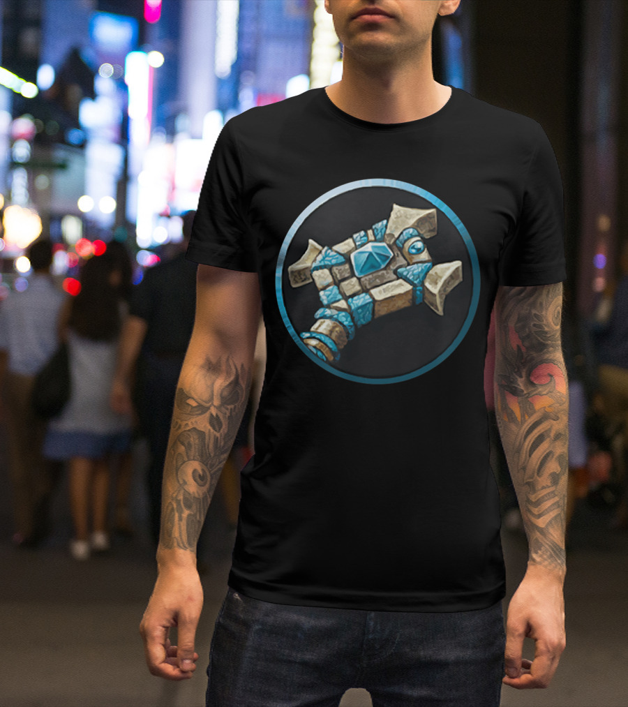 Pries Classic Priest Class Vanilla Priest Azeroth Iconic Mace T-Shirt