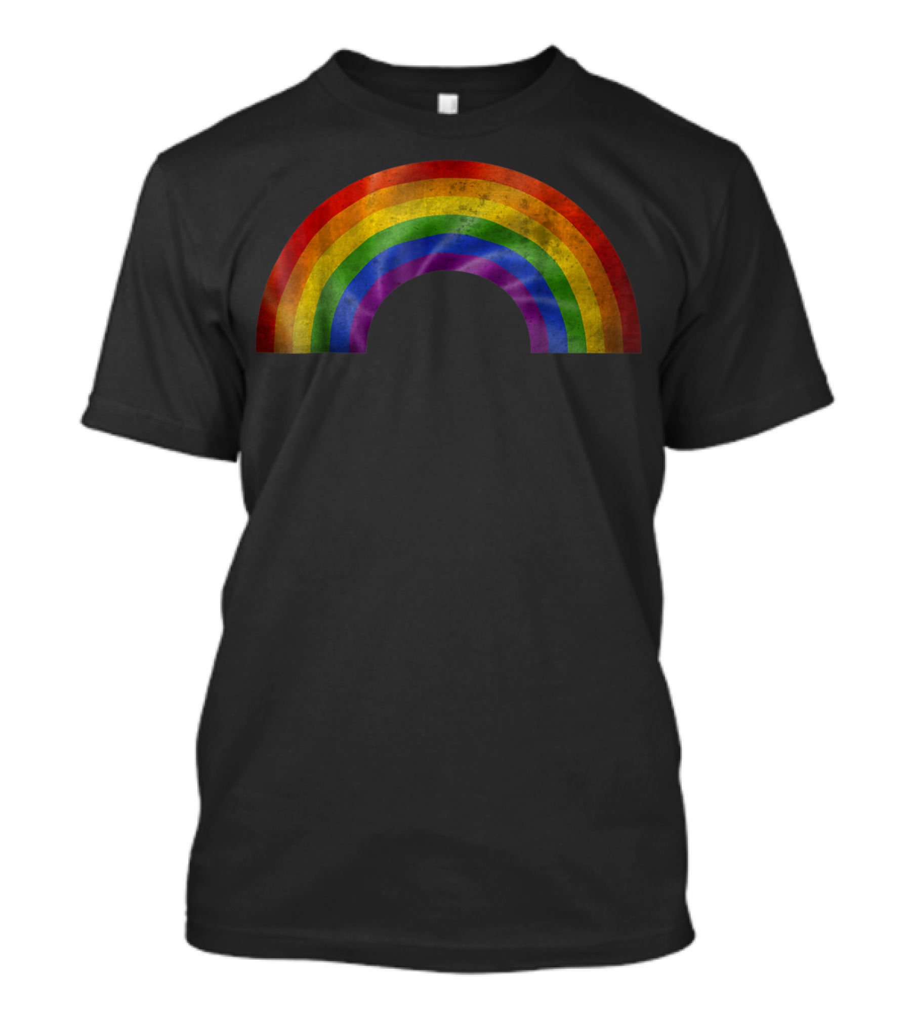 Vintage Rainbow Classic Style Arch T-Shirt