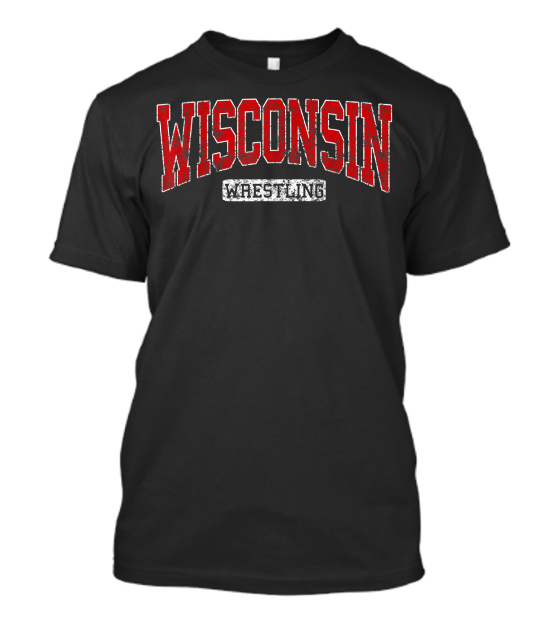Wisconsin Wrestling Vintage Classic Freestyle T-Shirt