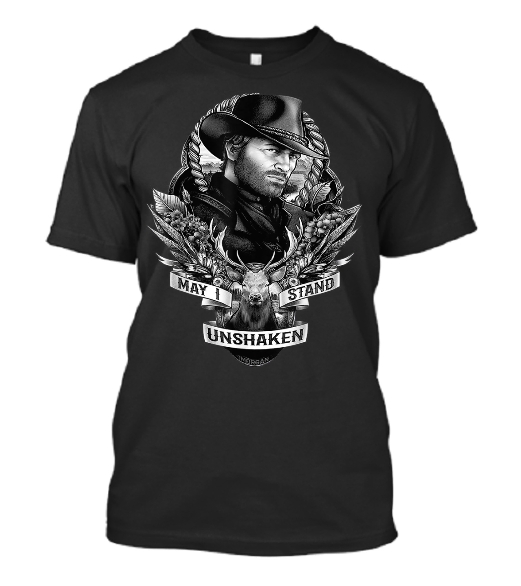 Arthur Morgan May I Stand Unshaken RDR2 T-Shirt