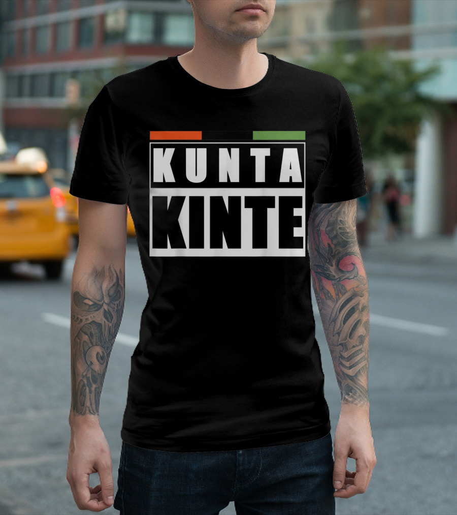 Kunta Kinte African Heritage Pan-African Flag Colors T-Shirt