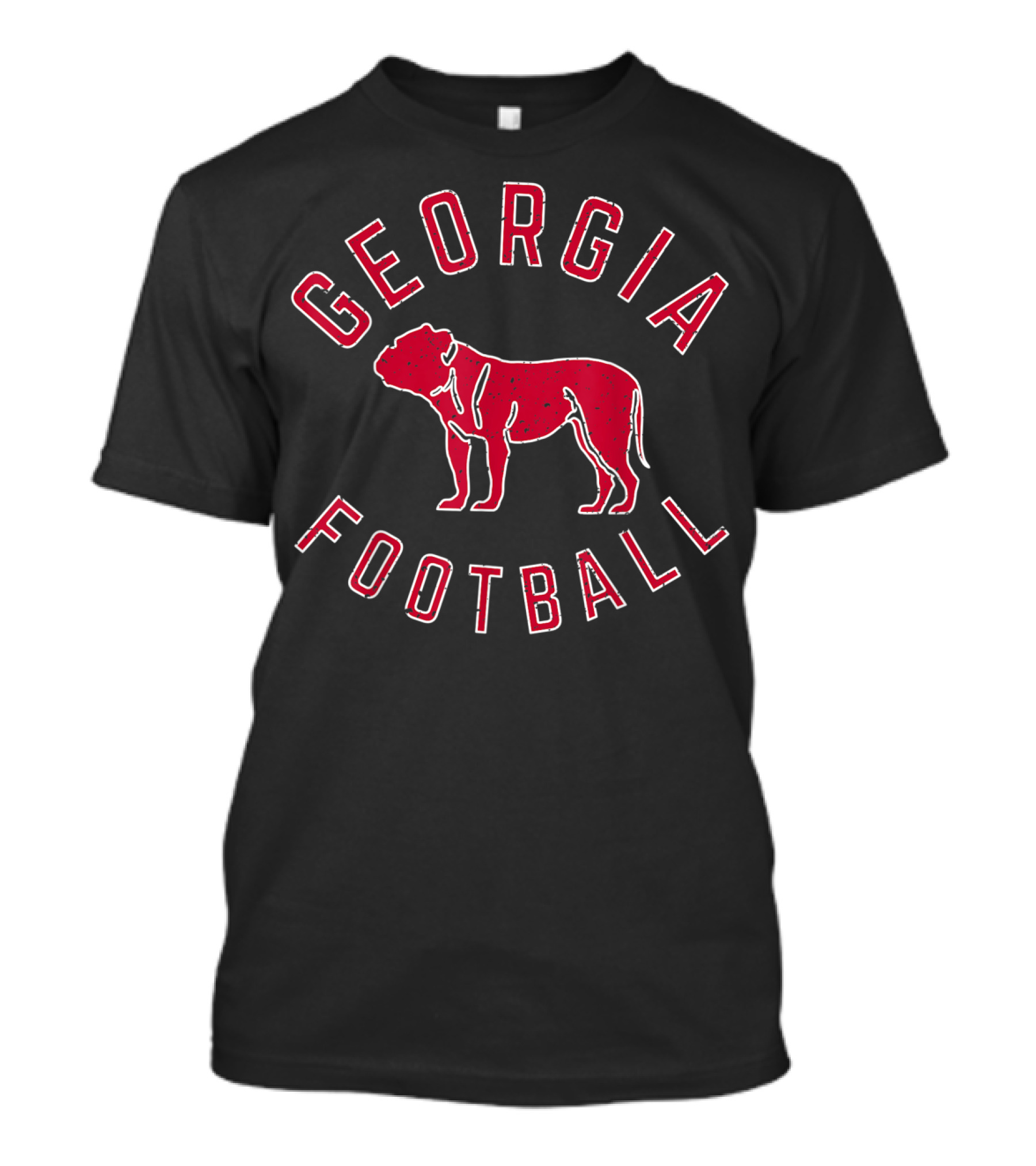 Georgia Football Distressed Bulldog Fan Go Dawgs Gotta Eat T-Shirt