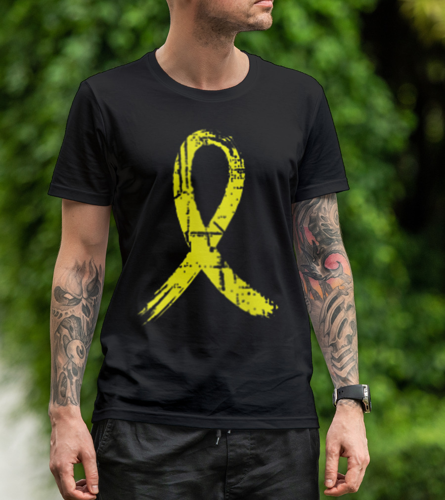 Spina Bifida Awareness Yellow T-Shirt