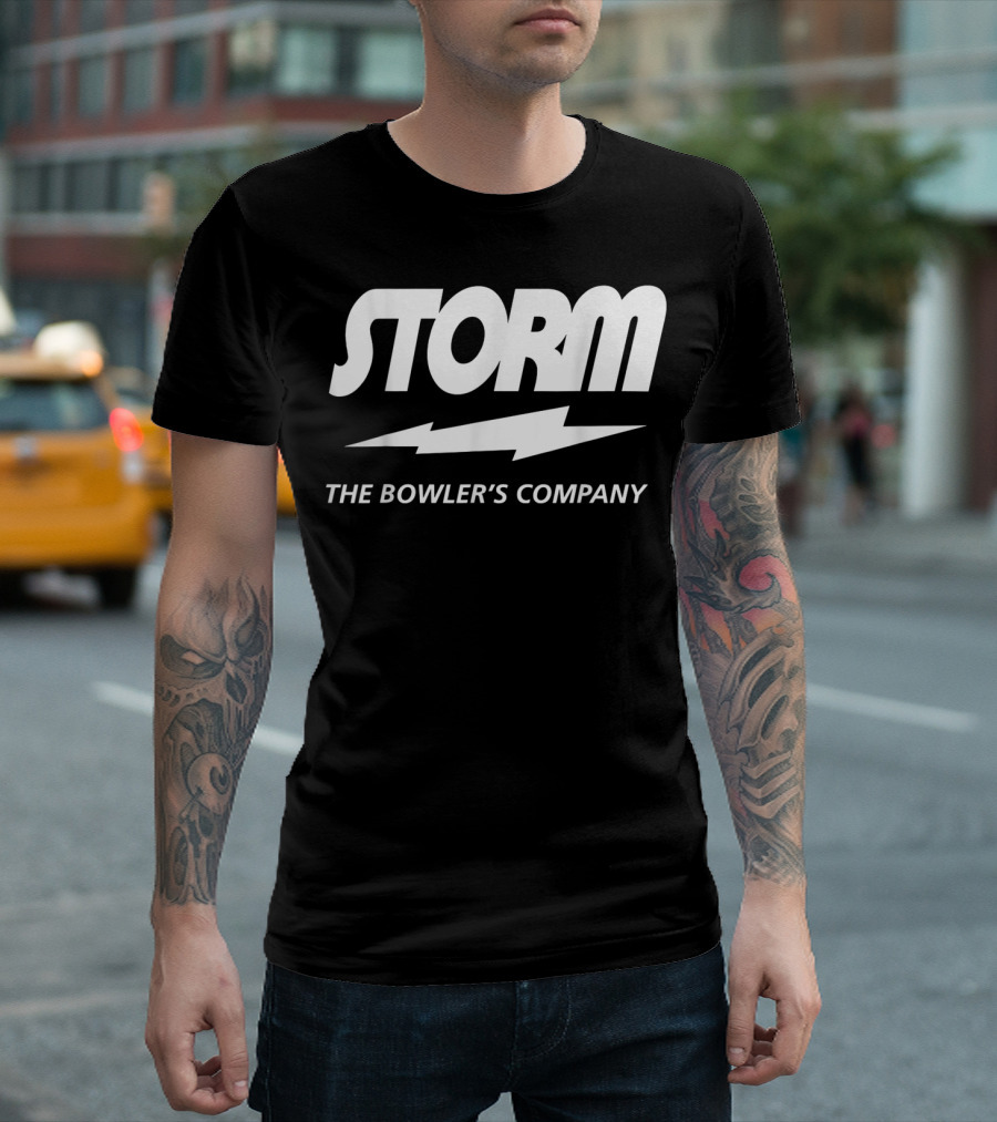 STORM The Bowler's Company Lightning Bolt T-Shirt