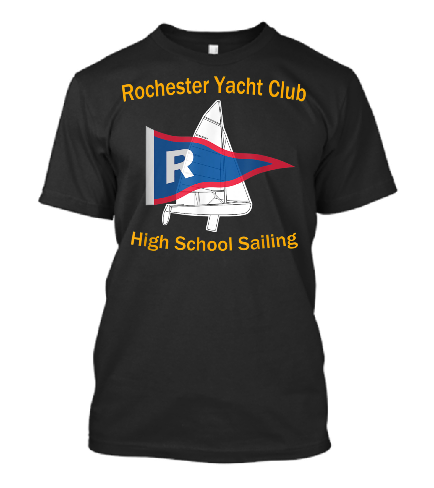 Rochester Yacht Club High School Sailing T-Shirt