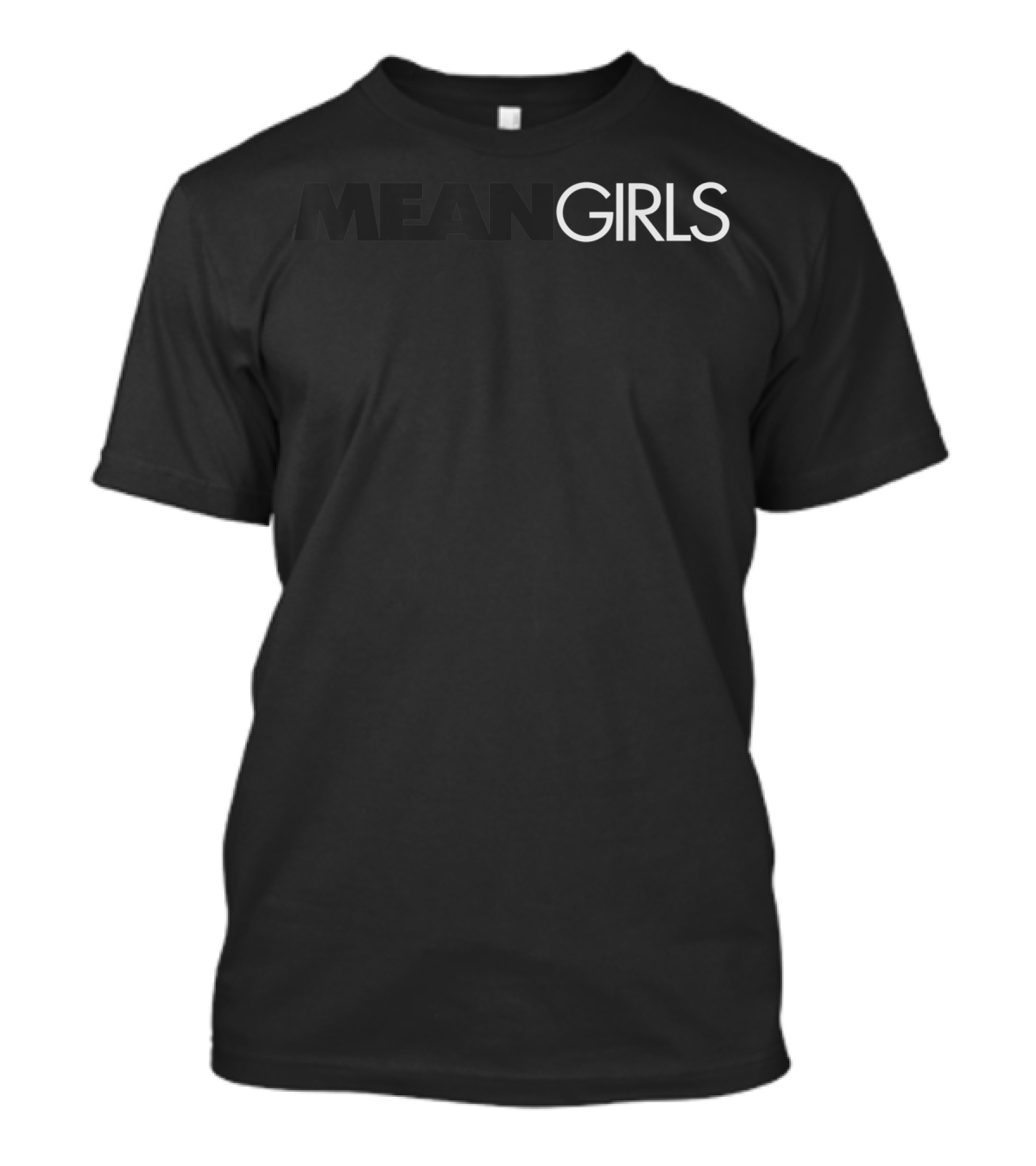 Mean Girls Contrast Lettering T-Shirt