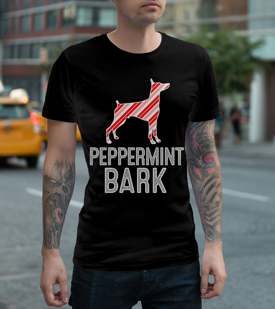Miniature Pinscher Peppermint Bark Peppermint Bark T-Shirt