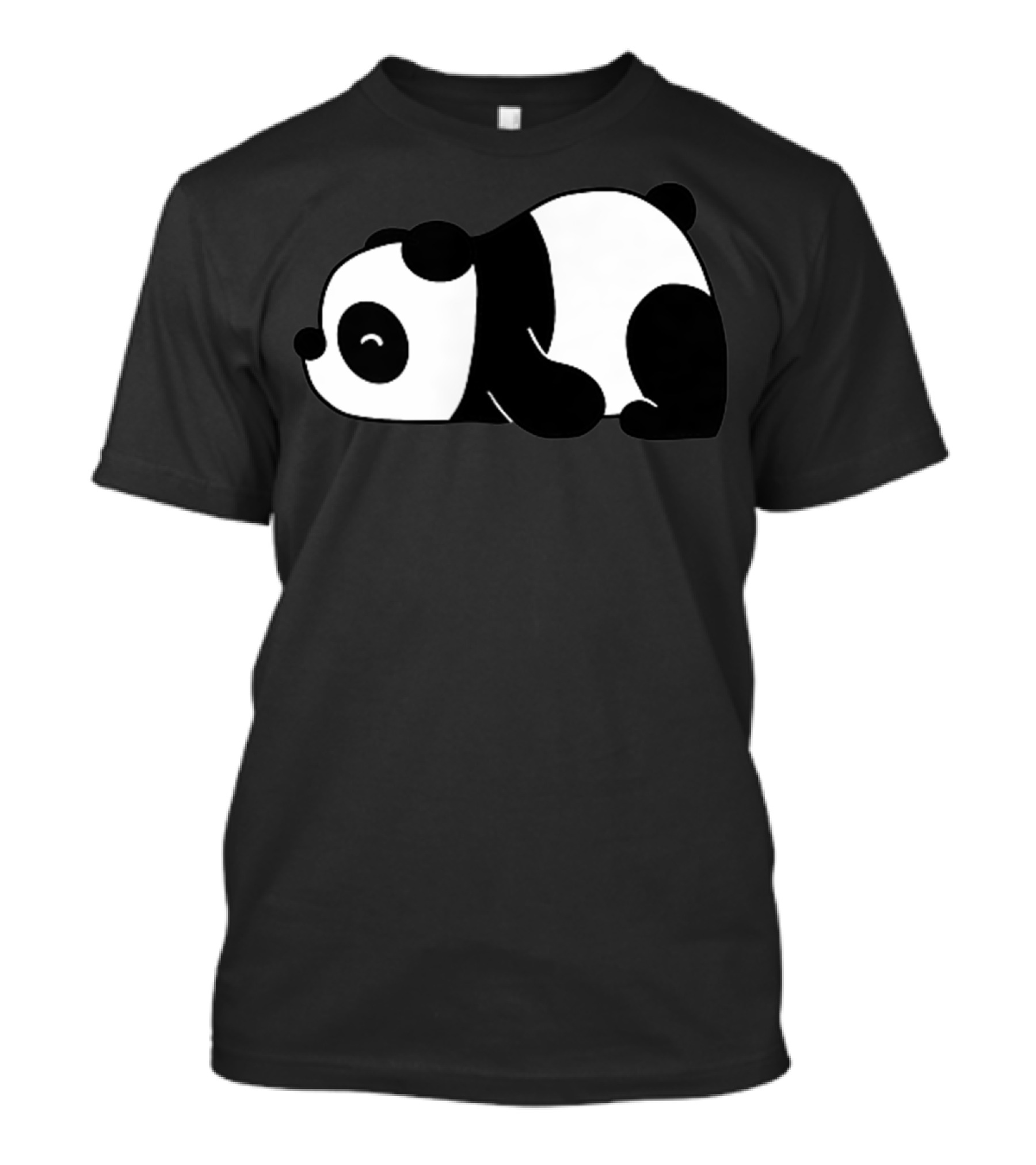 Minimalistic Sleeping Panda T-Shirt