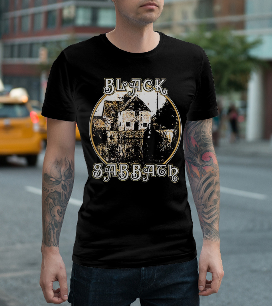 Black Sabbath Classic Album Cover Nostalgia T-Shirt