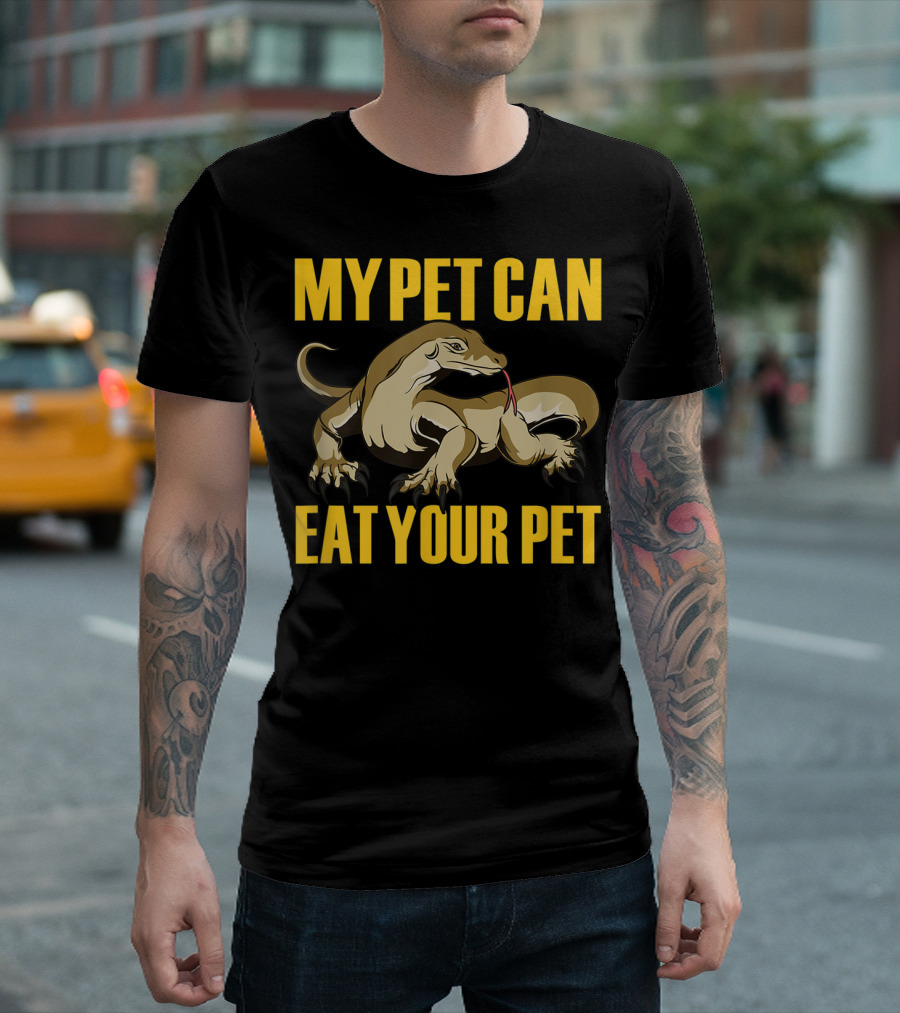 MY PET CAN EAT YOUR PET MONITOR LIZARD T-Shirt