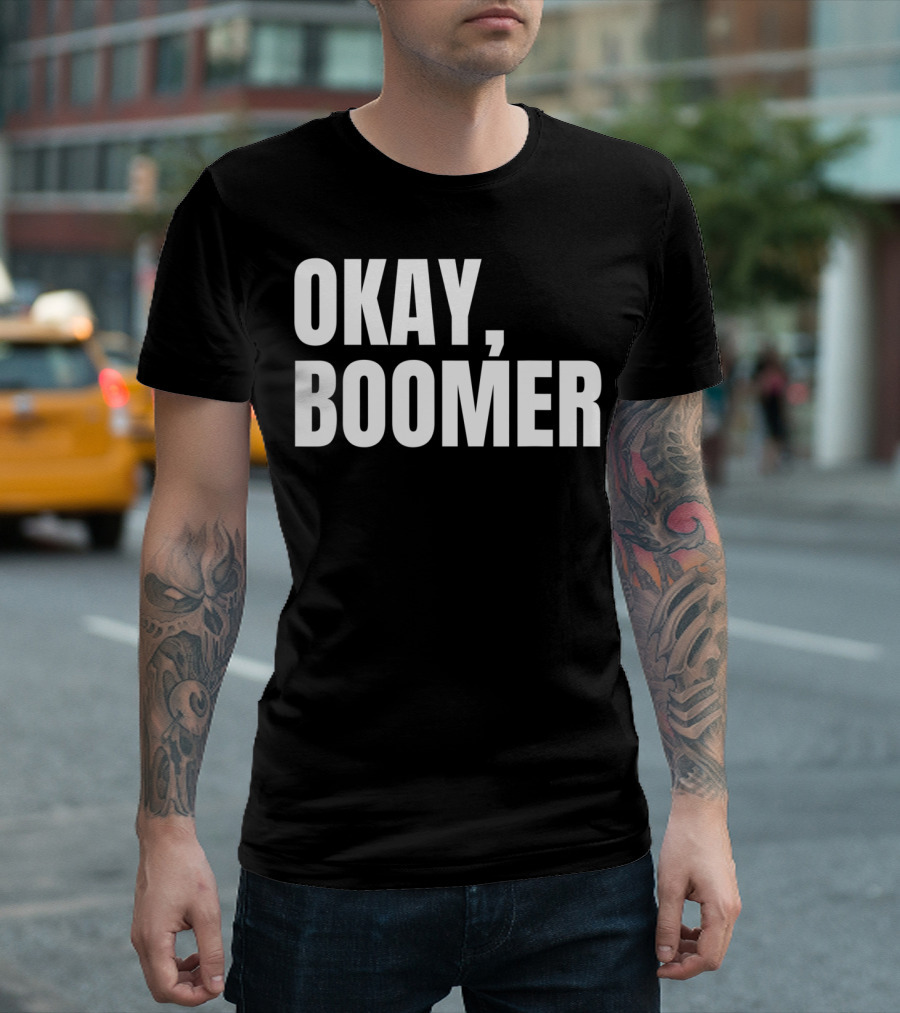 Okay Boomer Phrase T-Shirt