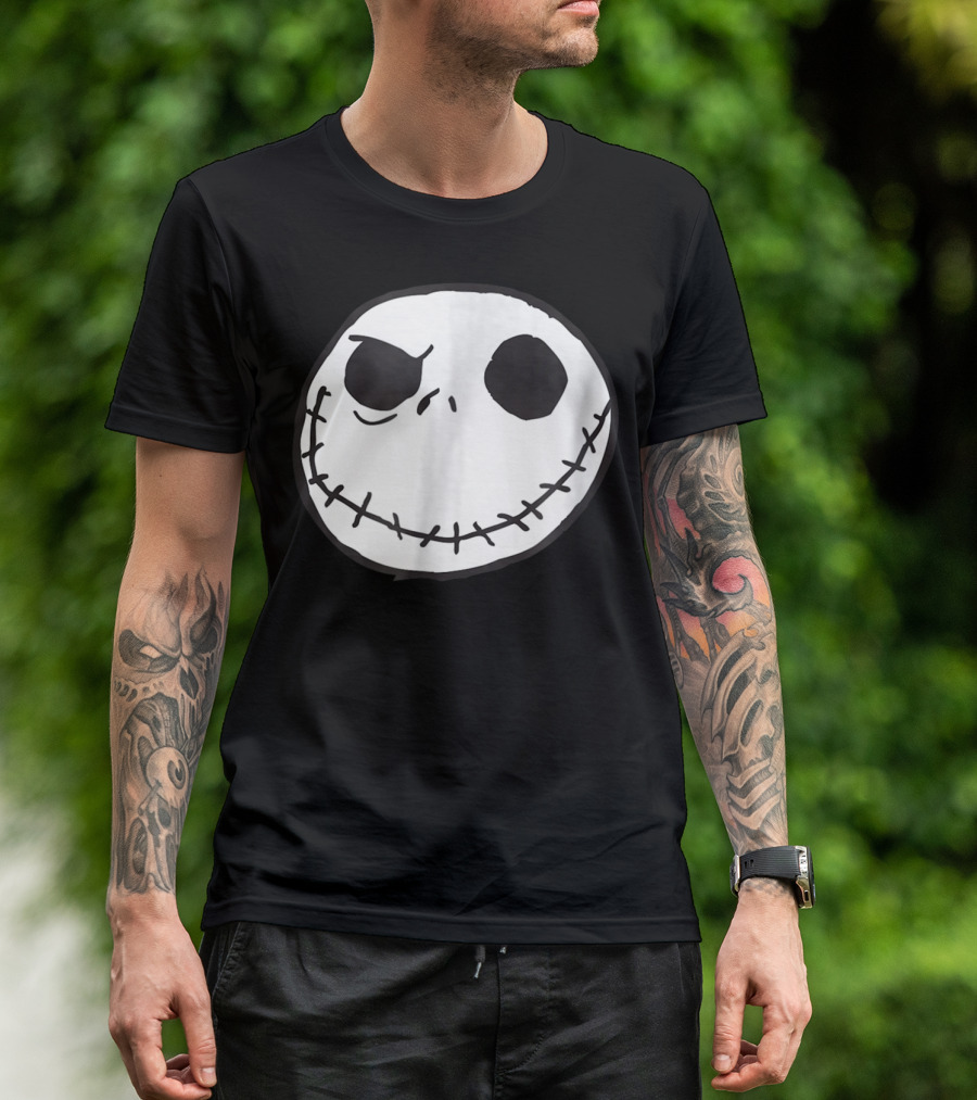 Disney Jack Skellington Face T-Shirt