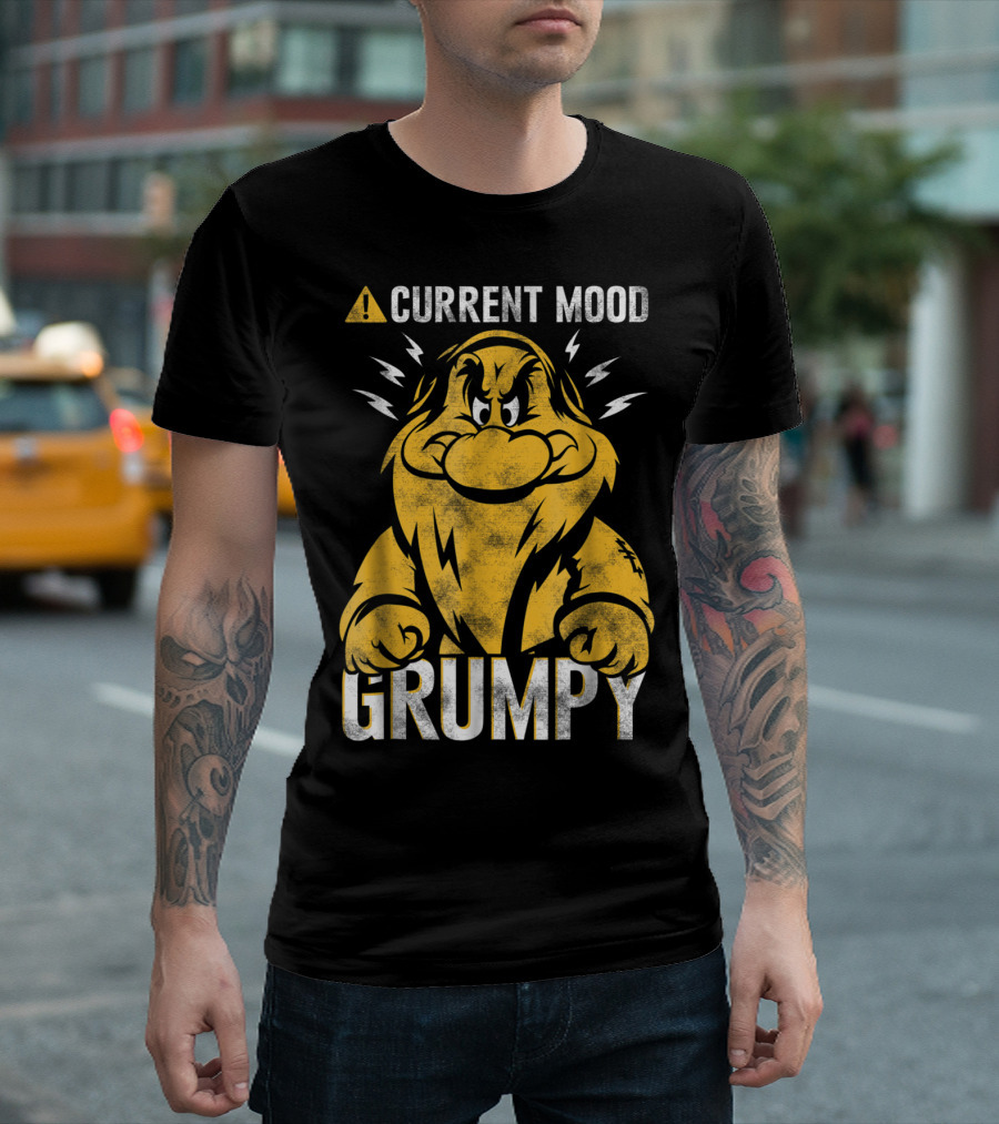 CURRENT MOOD GRUMPY Disney Snow White T-Shirt