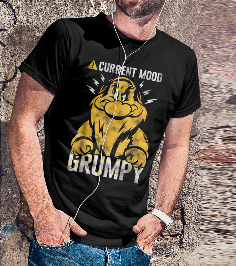 CURRENT MOOD GRUMPY Disney Snow White T-Shirt