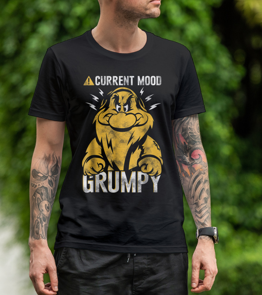 CURRENT MOOD GRUMPY Disney Snow White T-Shirt