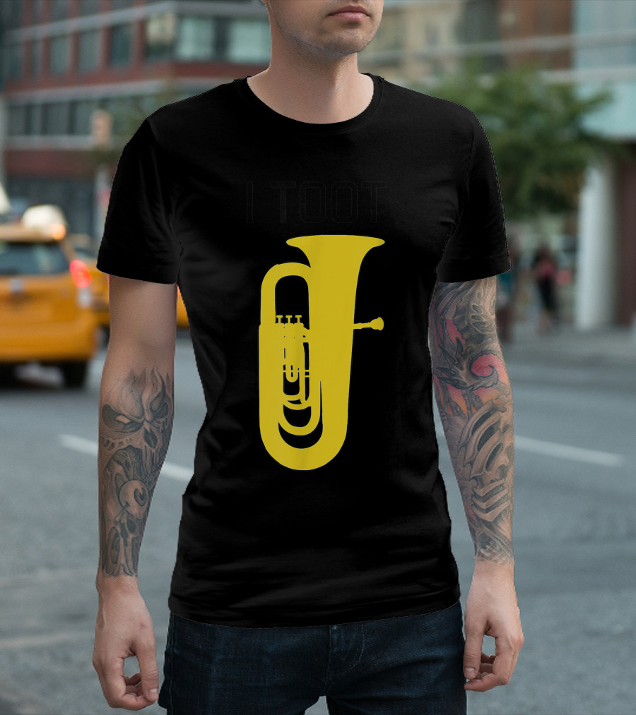 I Toot Marching Band Concert Band Tuba Enthusiast T-Shirt