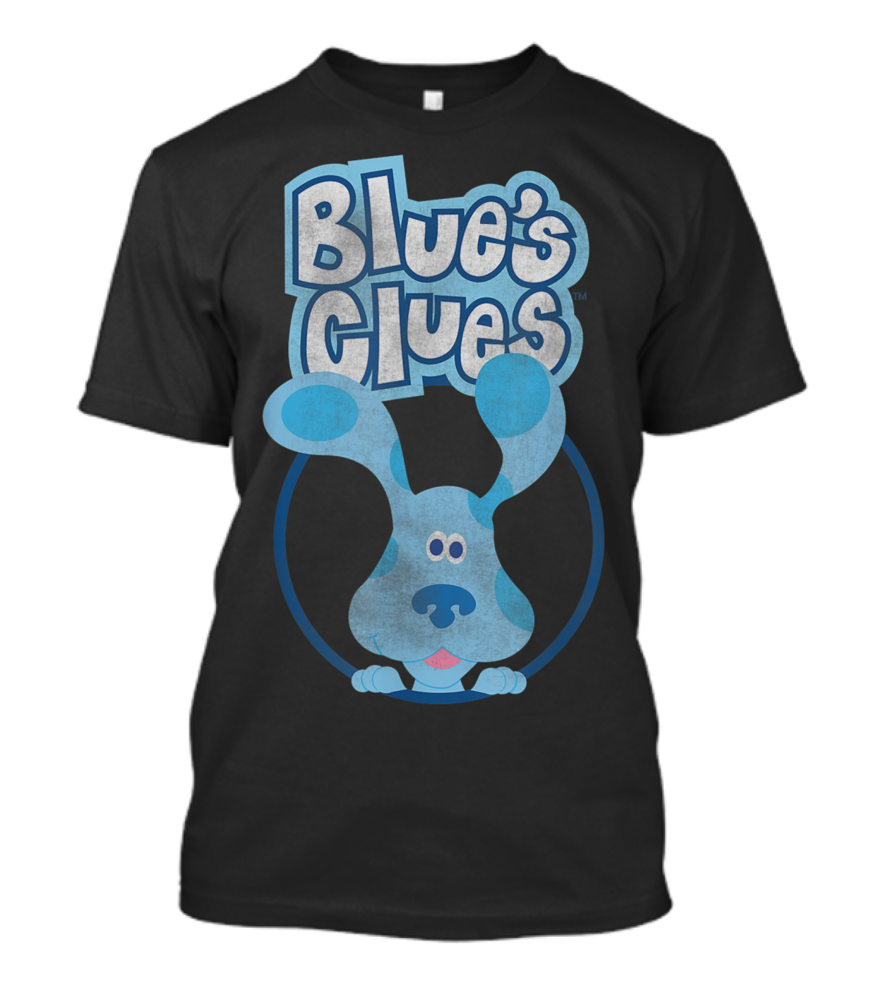 Blue's Clues Blue Dog Circle T-Shirt