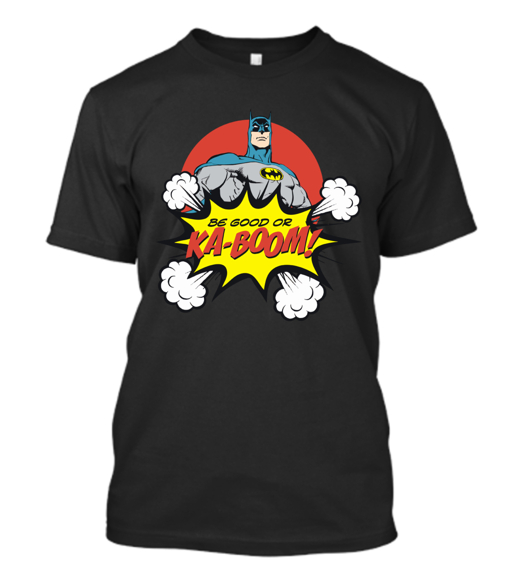 Batman Be Good Or Ka Boom Dynamic Comic Burst T-Shirt