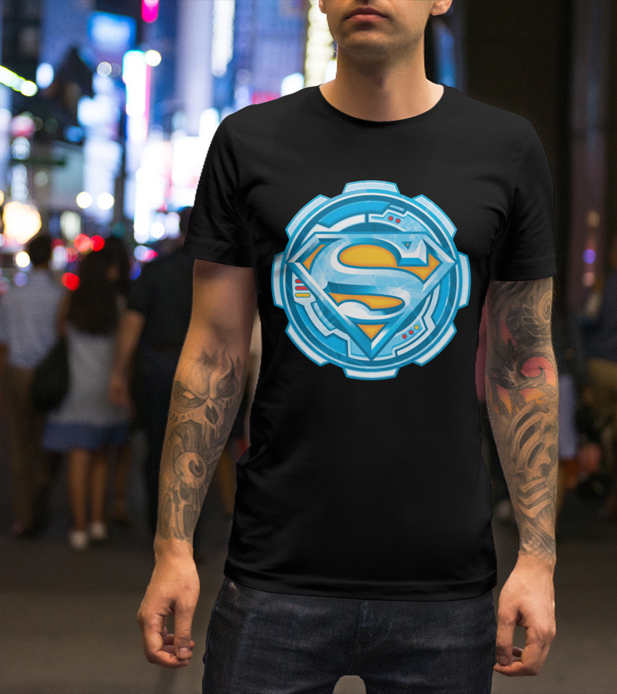Superman S Tech Gear Emblem T-Shirt