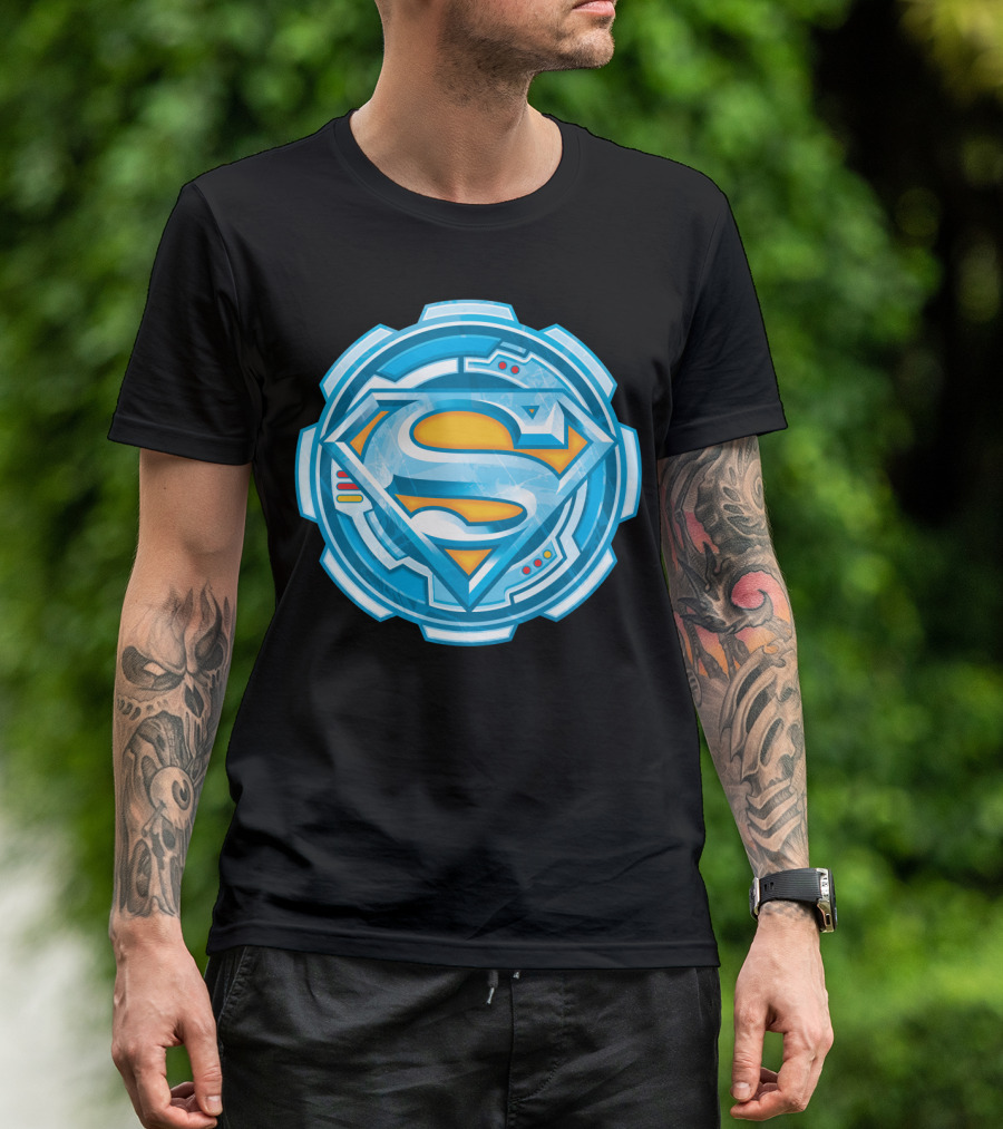 Superman S Tech Gear Emblem T-Shirt