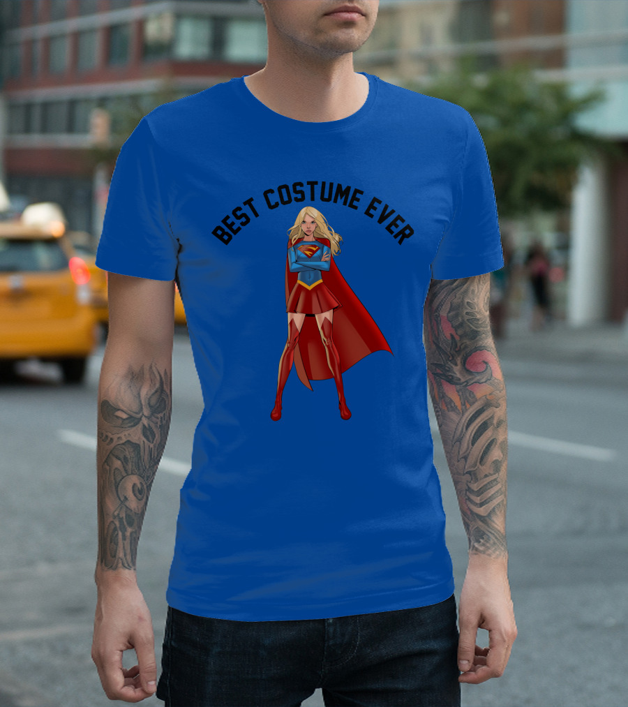 Supergirl Best Costume Ever Iconic Hero Look T-Shirt