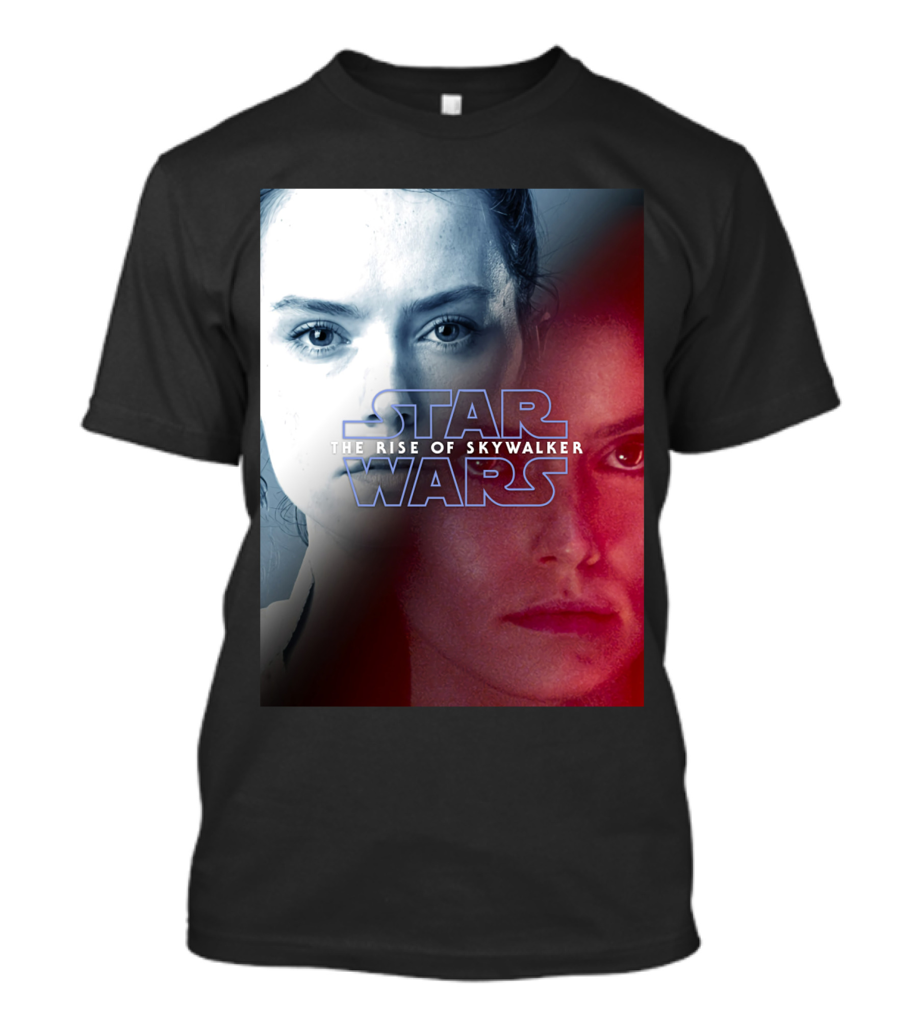 Star Wars The Rise Of Skywalker Rey Light And Dark T-Shirt