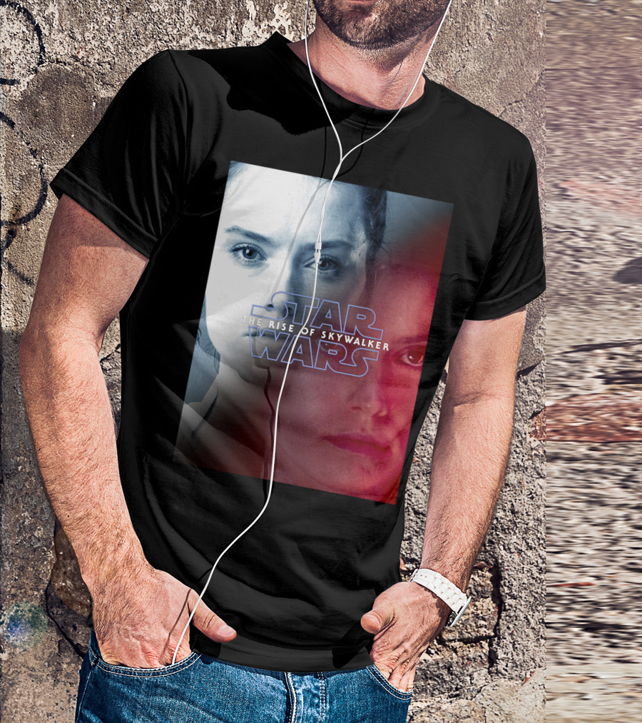 Star Wars The Rise Of Skywalker Rey Light And Dark T-Shirt