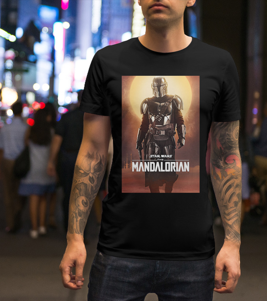 Star Wars The Mandalorian Bounty Hunter T-Shirt