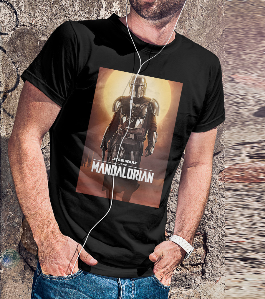 Star Wars The Mandalorian Bounty Hunter T-Shirt