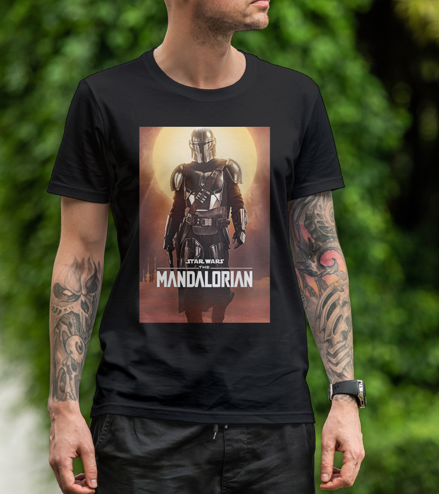 Star Wars The Mandalorian Bounty Hunter T-Shirt