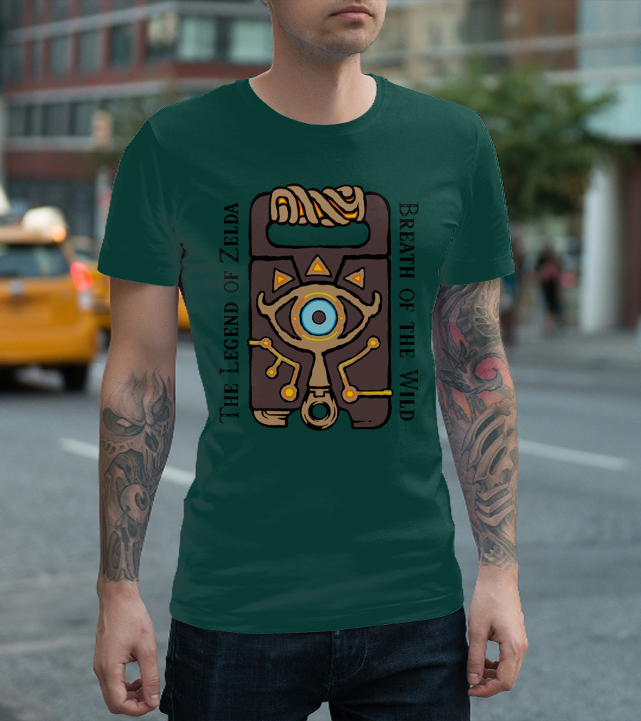 The Legend Of Zelda Breath Of The Wild Sheikah Slate Eye T-Shirt