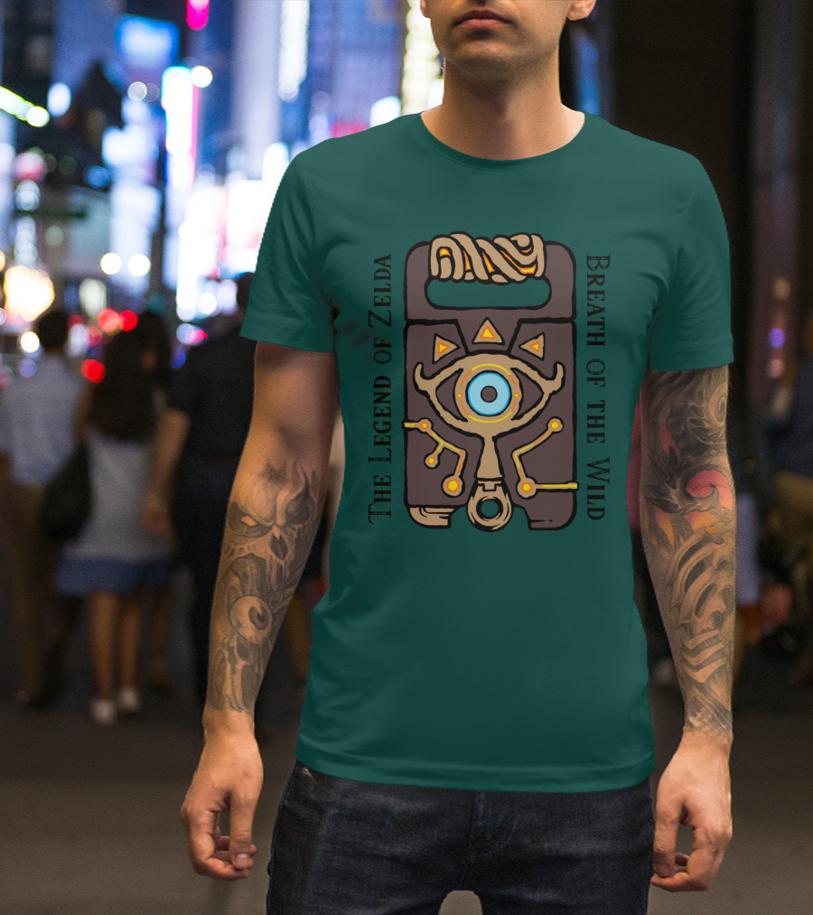 The Legend Of Zelda Breath Of The Wild Sheikah Slate Eye T-Shirt
